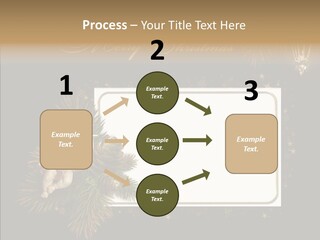 Merry Christmas Order Decor PowerPoint Template