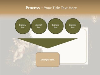Merry Christmas Order Decor PowerPoint Template