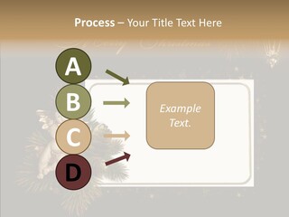 Merry Christmas Order Decor PowerPoint Template