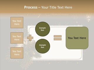 Merry Christmas Order Decor PowerPoint Template