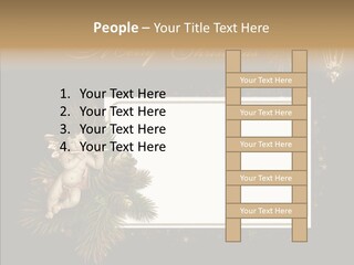 Merry Christmas Order Decor PowerPoint Template