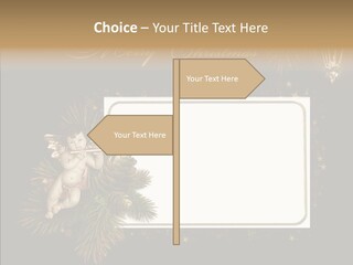 Merry Christmas Order Decor PowerPoint Template