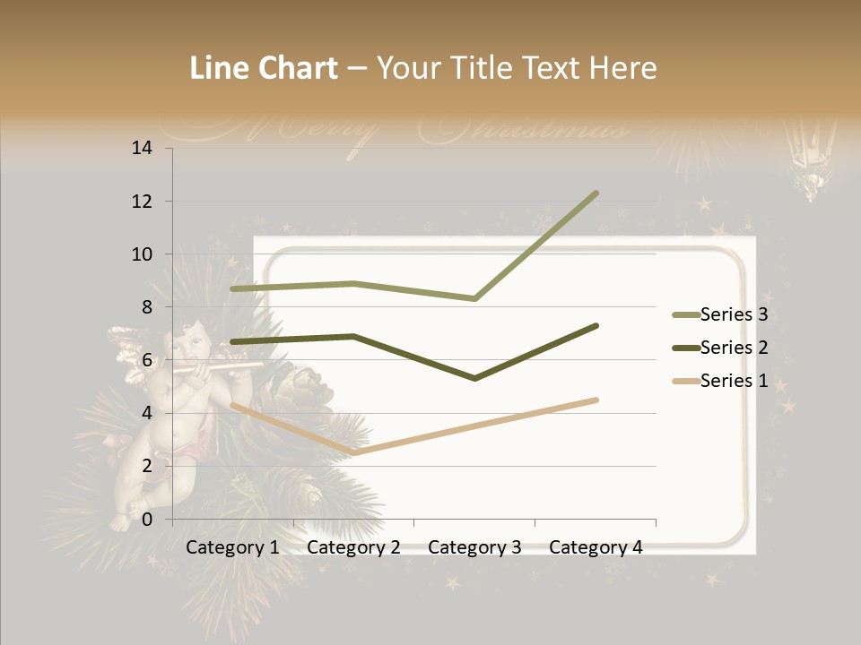 Merry Christmas Order Decor PowerPoint Template