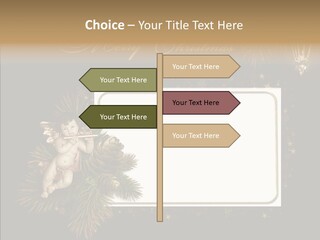 Merry Christmas Order Decor PowerPoint Template