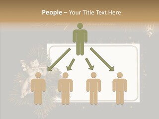 Merry Christmas Order Decor PowerPoint Template