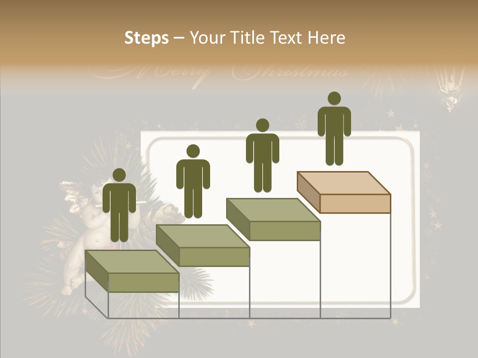 Merry Christmas Order Decor PowerPoint Template