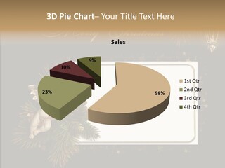 Merry Christmas Order Decor PowerPoint Template