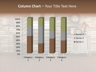 Retro Dresser Books PowerPoint Template