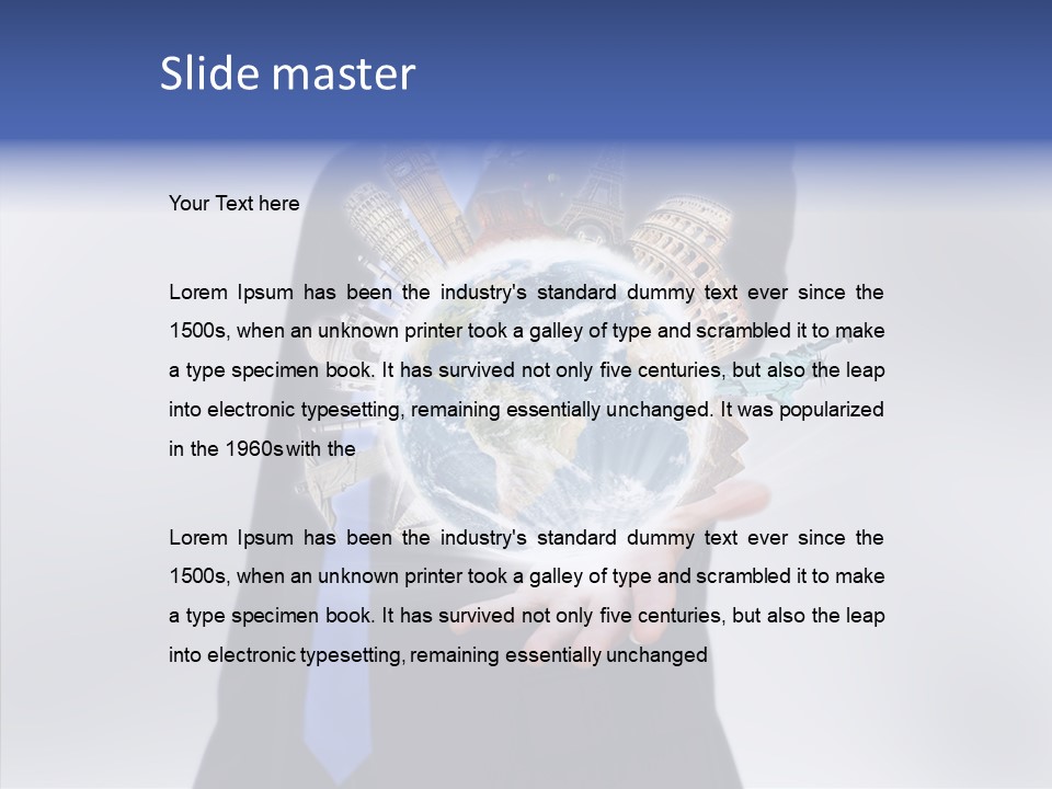 Stress America Country PowerPoint Template