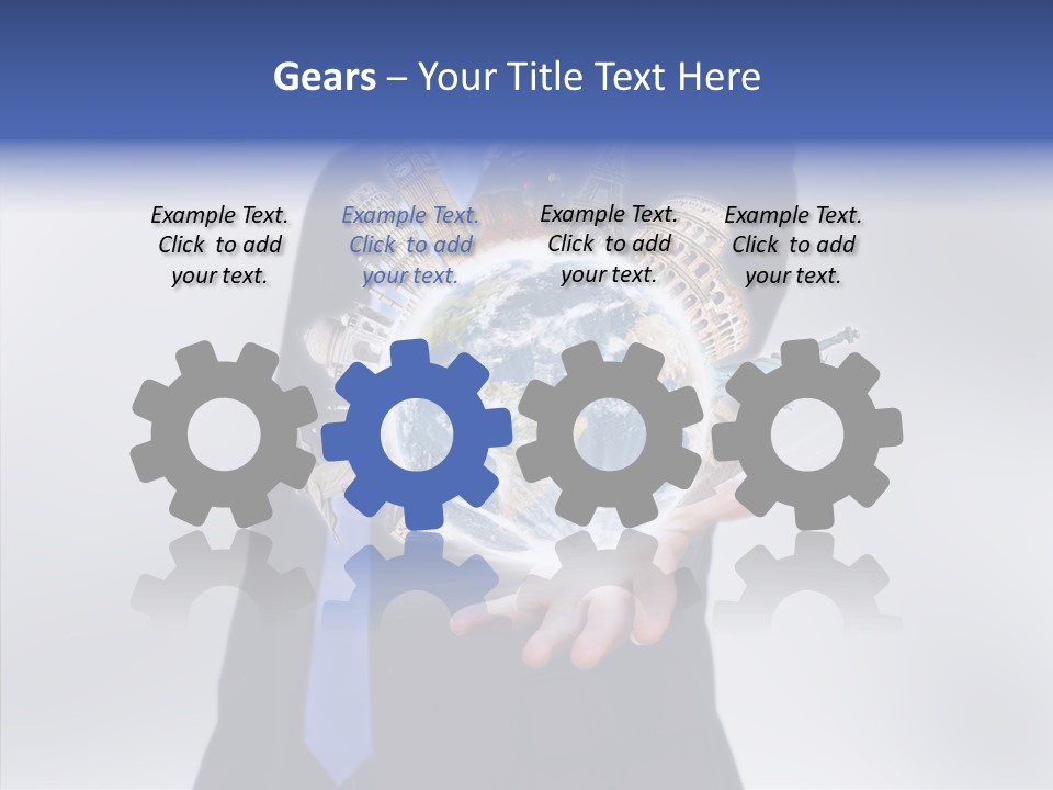 Stress America Country PowerPoint Template