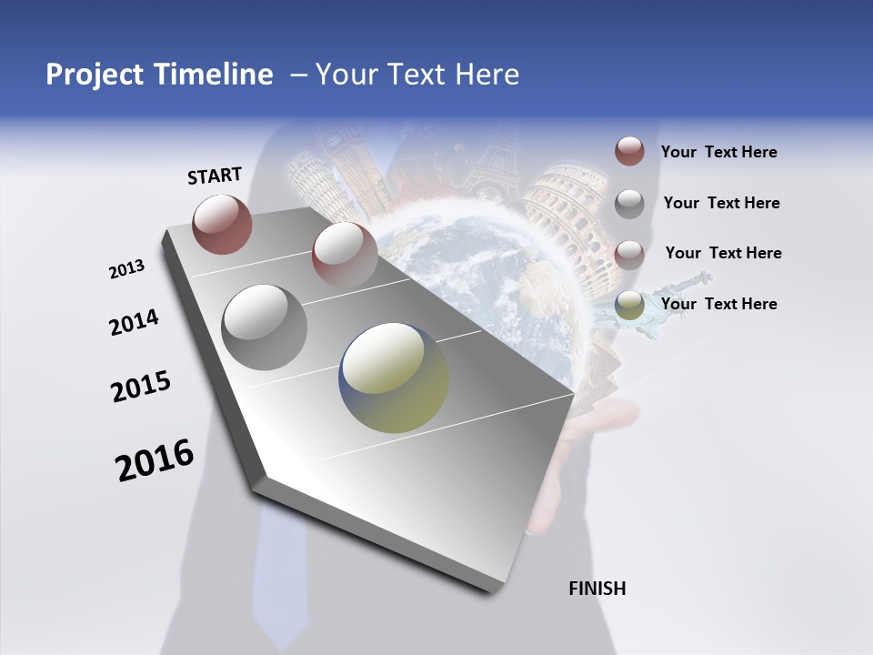 Stress America Country PowerPoint Template