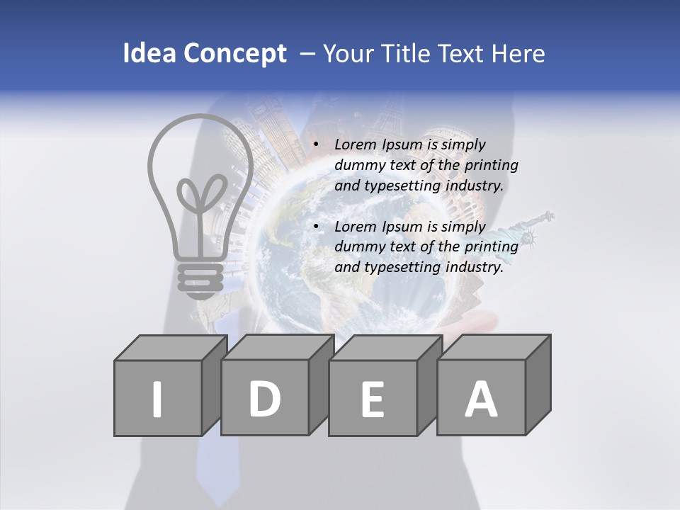 Stress America Country PowerPoint Template