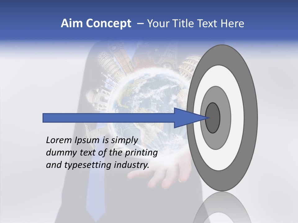 Stress America Country PowerPoint Template
