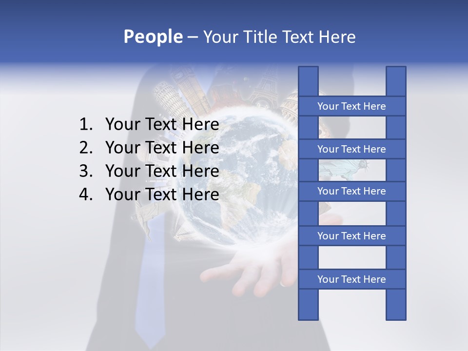 Stress America Country PowerPoint Template