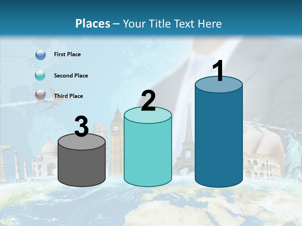 Globe Spring People PowerPoint Template