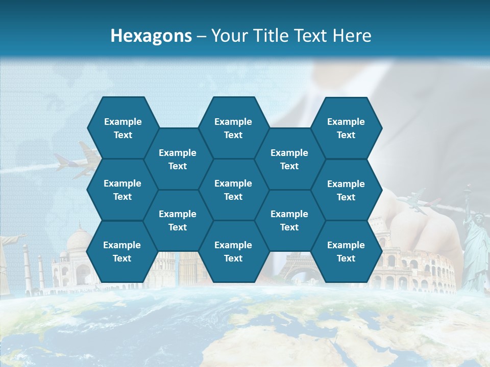 Globe Spring People PowerPoint Template