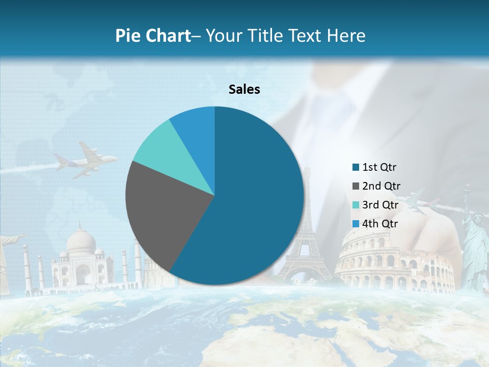 Globe Spring People PowerPoint Template