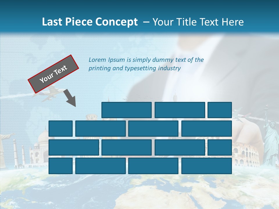 Globe Spring People PowerPoint Template