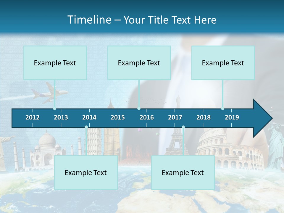 Globe Spring People PowerPoint Template