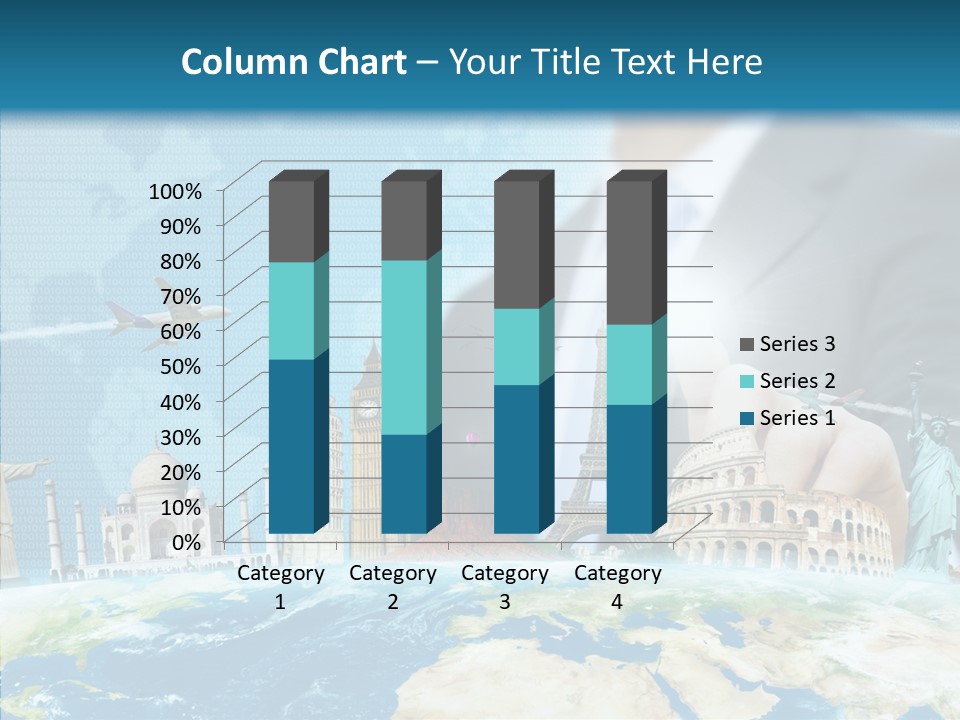 Globe Spring People PowerPoint Template