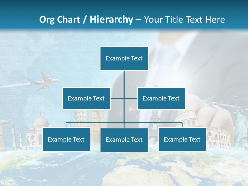 Globe Spring People PowerPoint Template