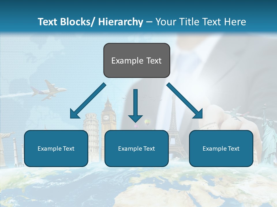 Globe Spring People PowerPoint Template