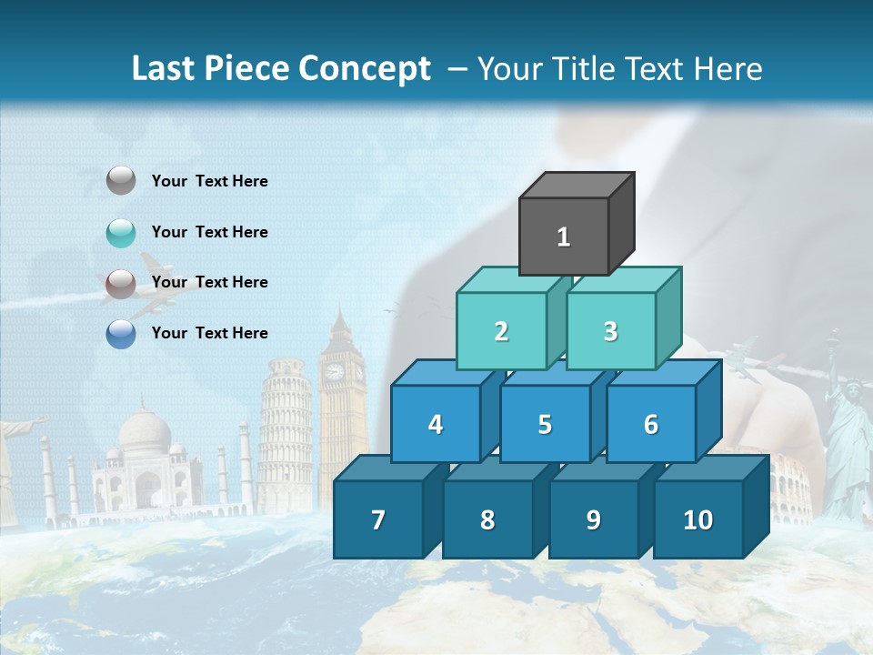 Globe Spring People PowerPoint Template