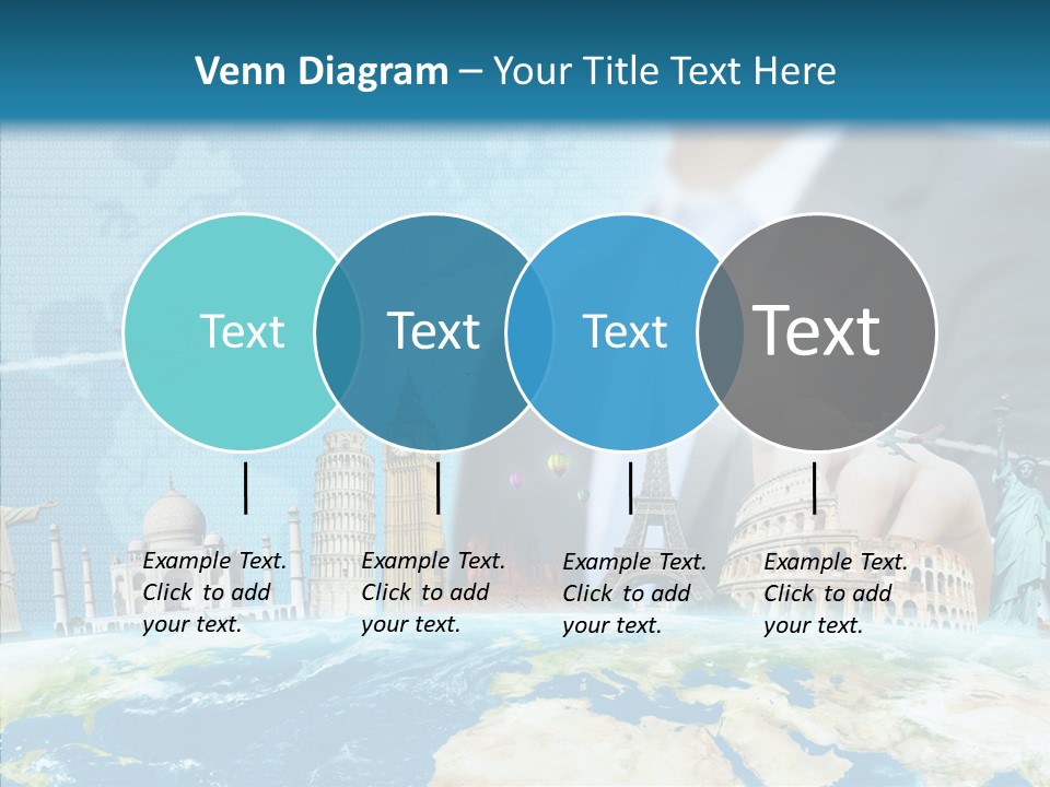 Globe Spring People PowerPoint Template