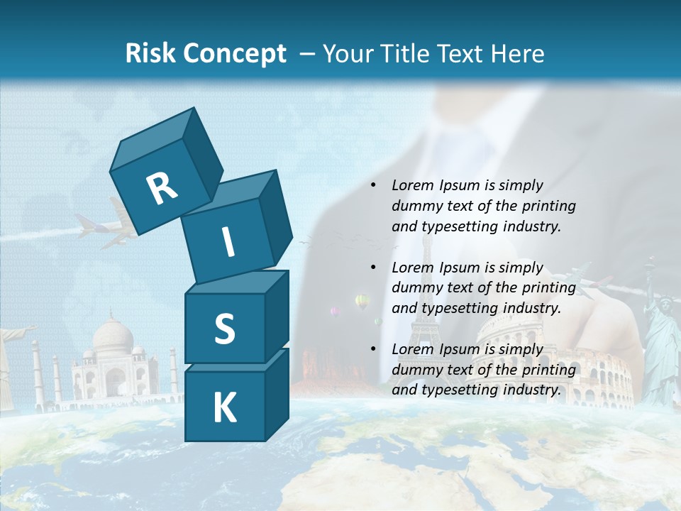 Globe Spring People PowerPoint Template