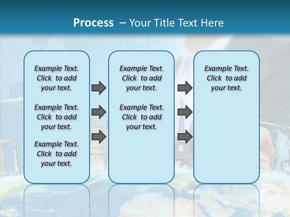 Globe Spring People PowerPoint Template