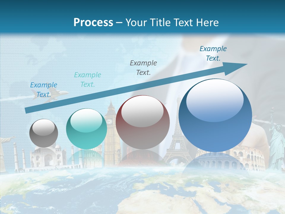 Globe Spring People PowerPoint Template