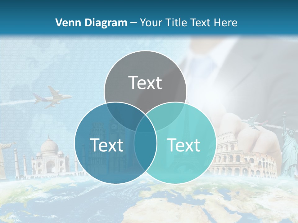 Globe Spring People PowerPoint Template