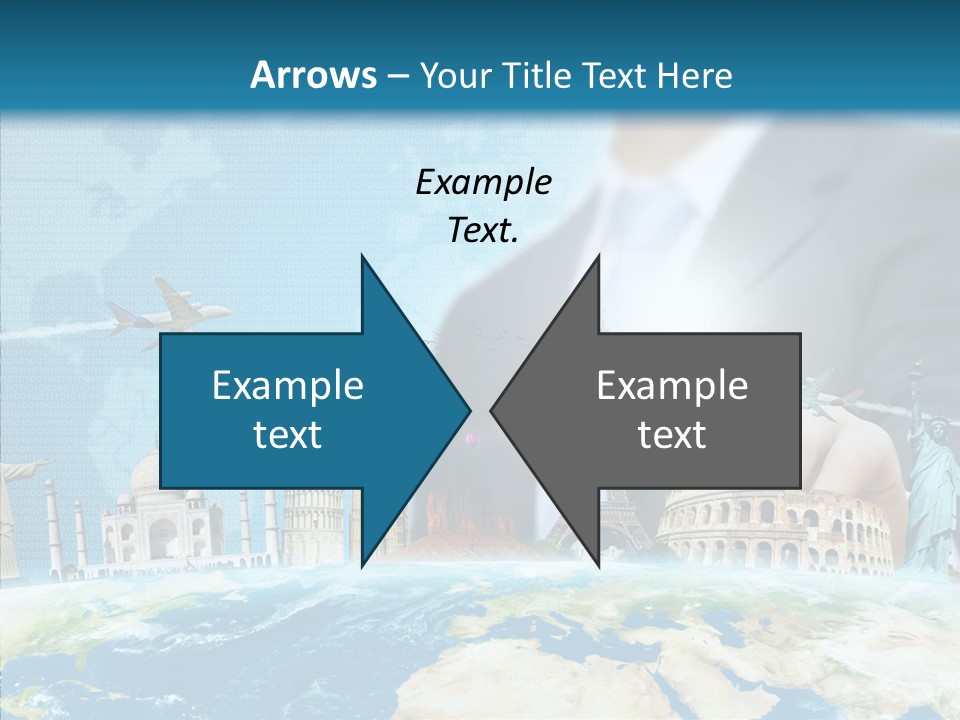 Globe Spring People PowerPoint Template