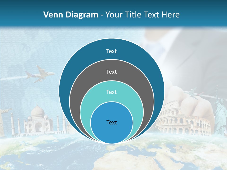 Globe Spring People PowerPoint Template
