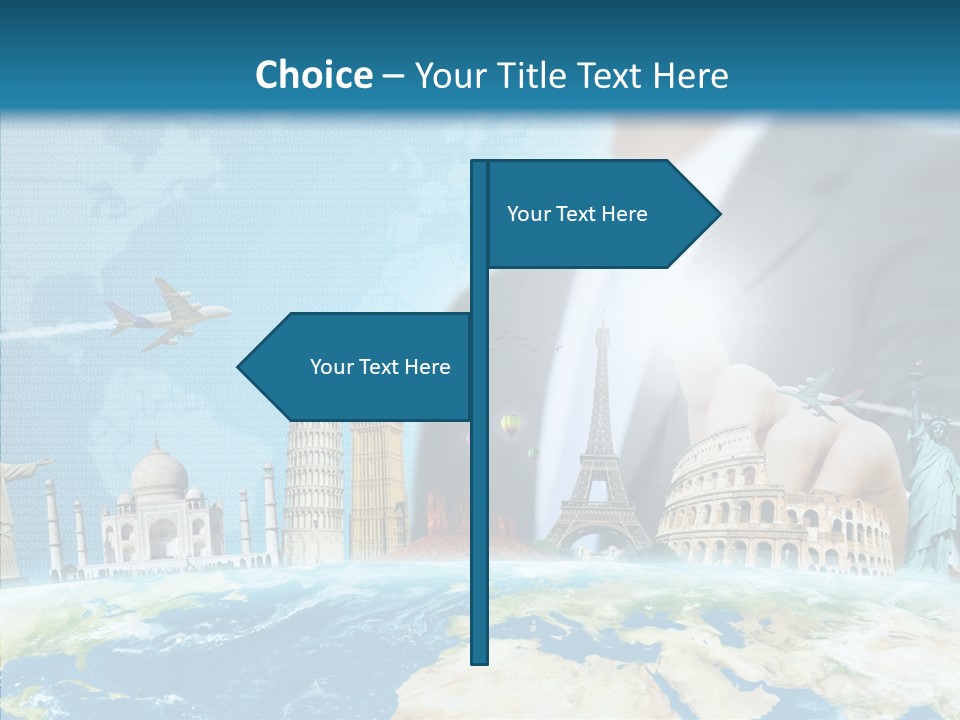 Globe Spring People PowerPoint Template