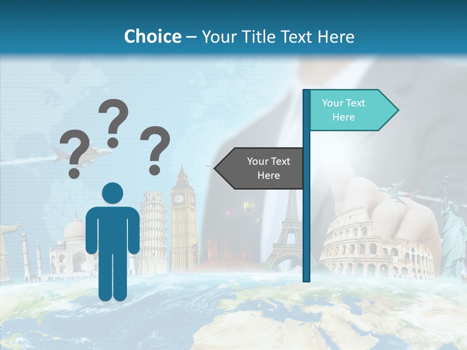 Globe Spring People PowerPoint Template