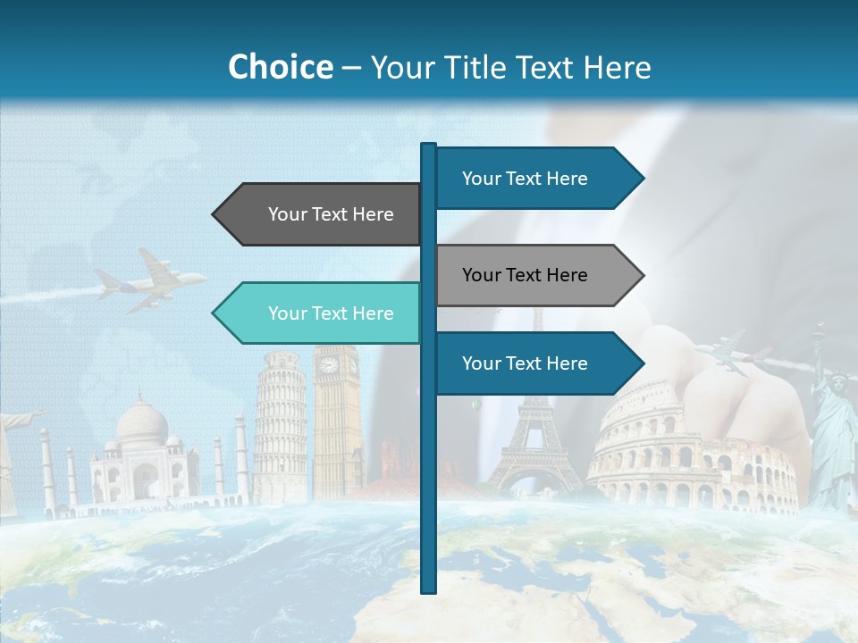 Globe Spring People PowerPoint Template