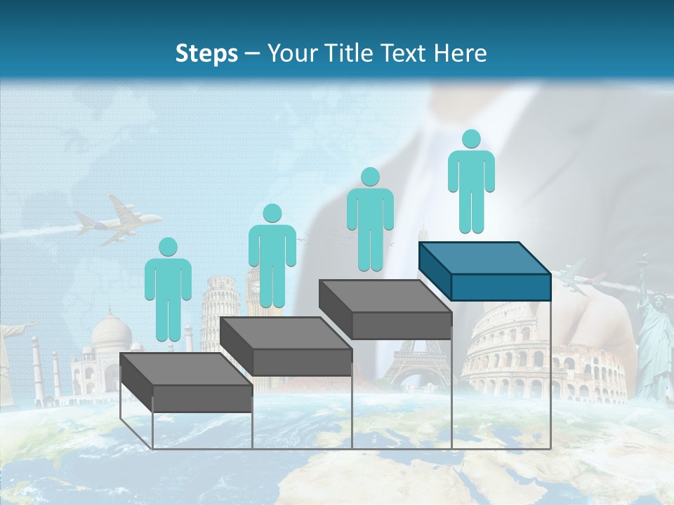 Globe Spring People PowerPoint Template