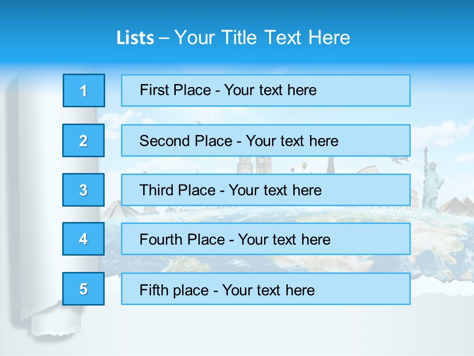 Torn Planet Africa PowerPoint Template