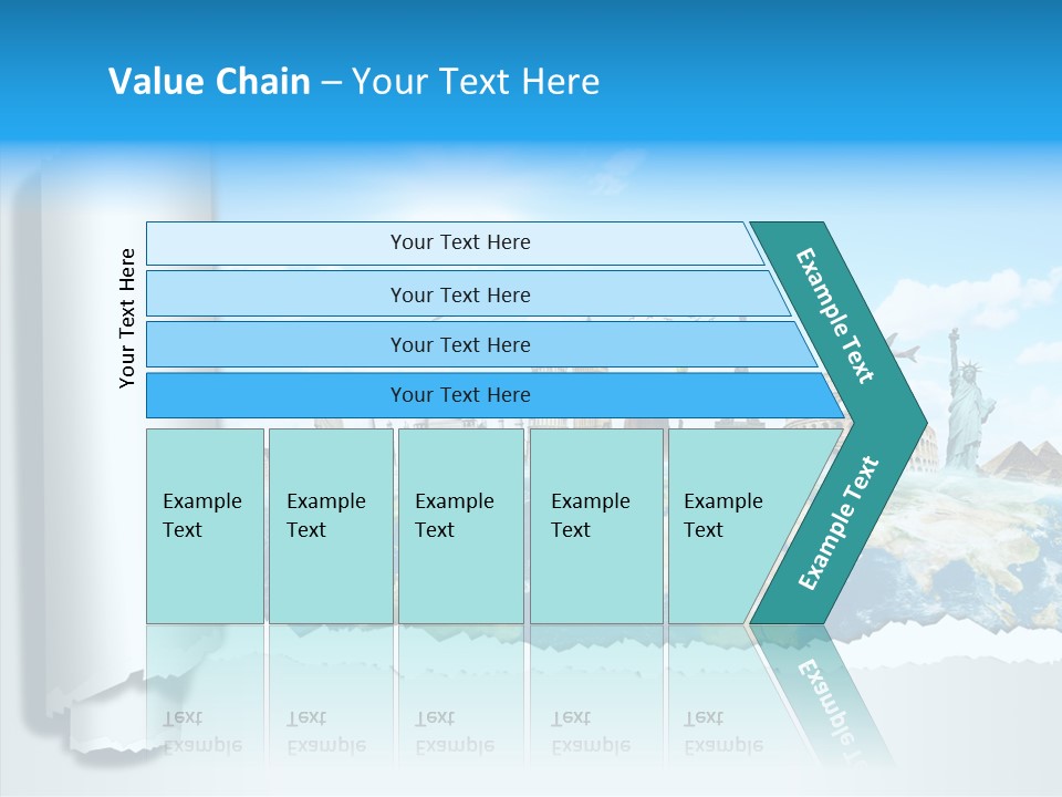 Torn Planet Africa PowerPoint Template