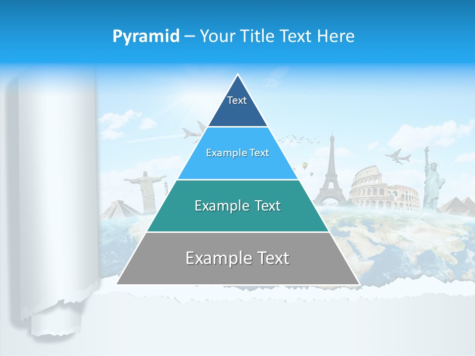 Torn Planet Africa PowerPoint Template
