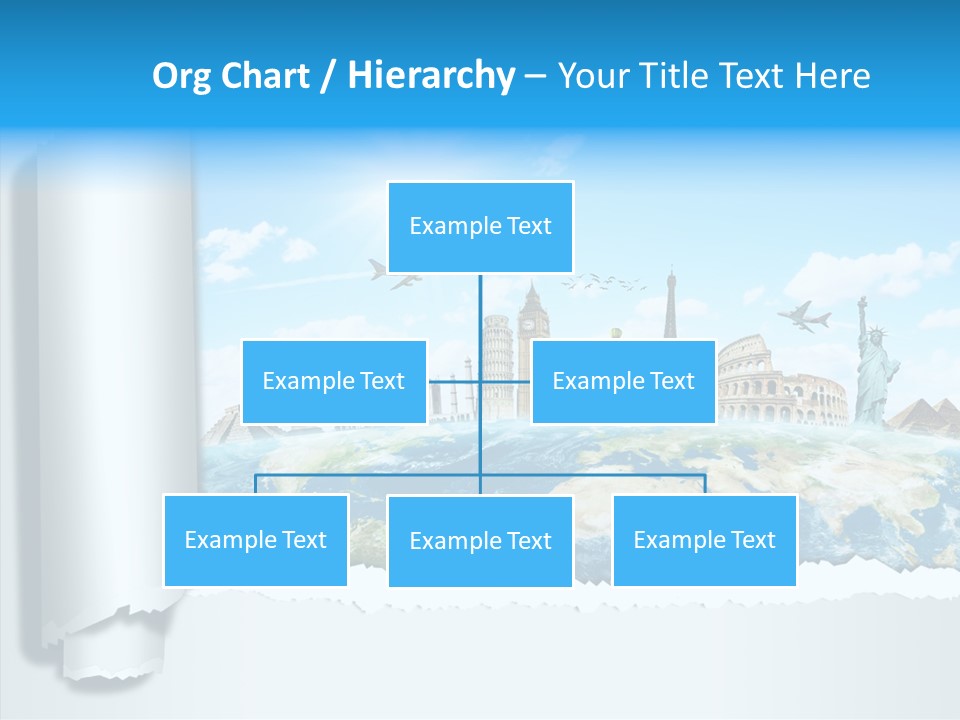 Torn Planet Africa PowerPoint Template