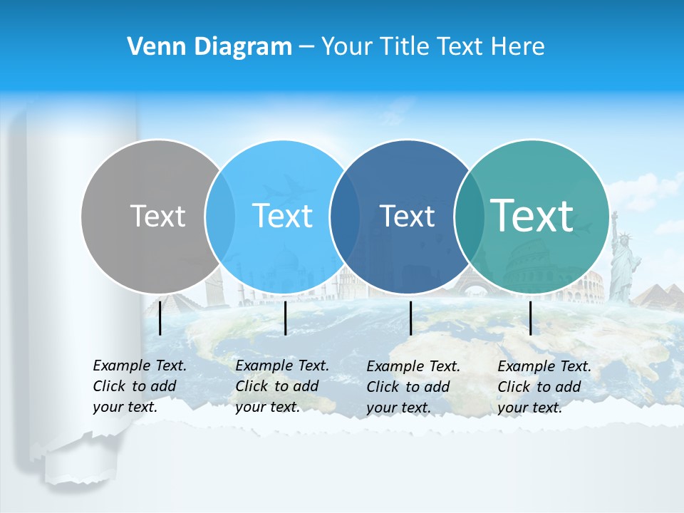 Torn Planet Africa PowerPoint Template