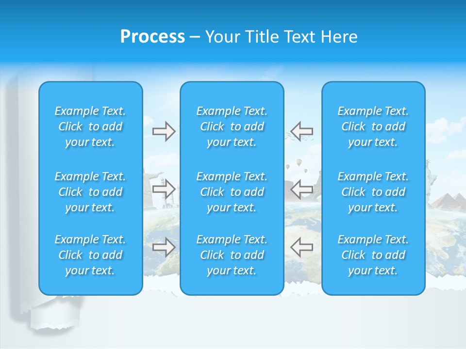 Torn Planet Africa PowerPoint Template