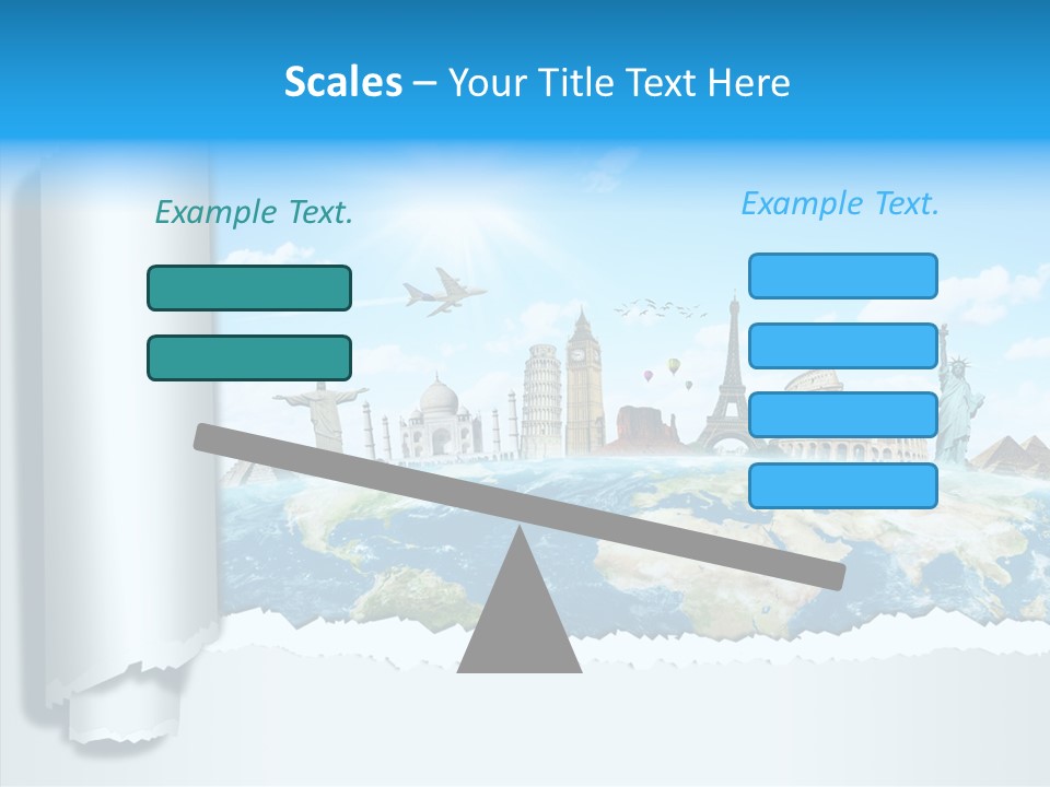 Torn Planet Africa PowerPoint Template
