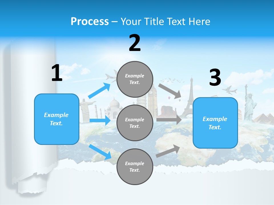 Torn Planet Africa PowerPoint Template