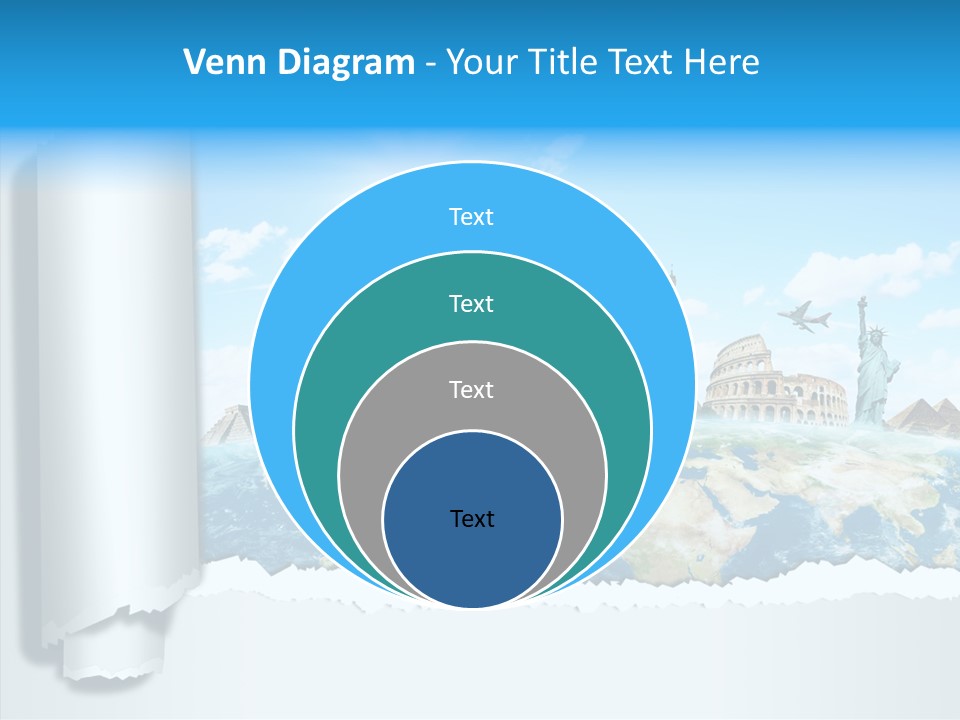 Torn Planet Africa PowerPoint Template