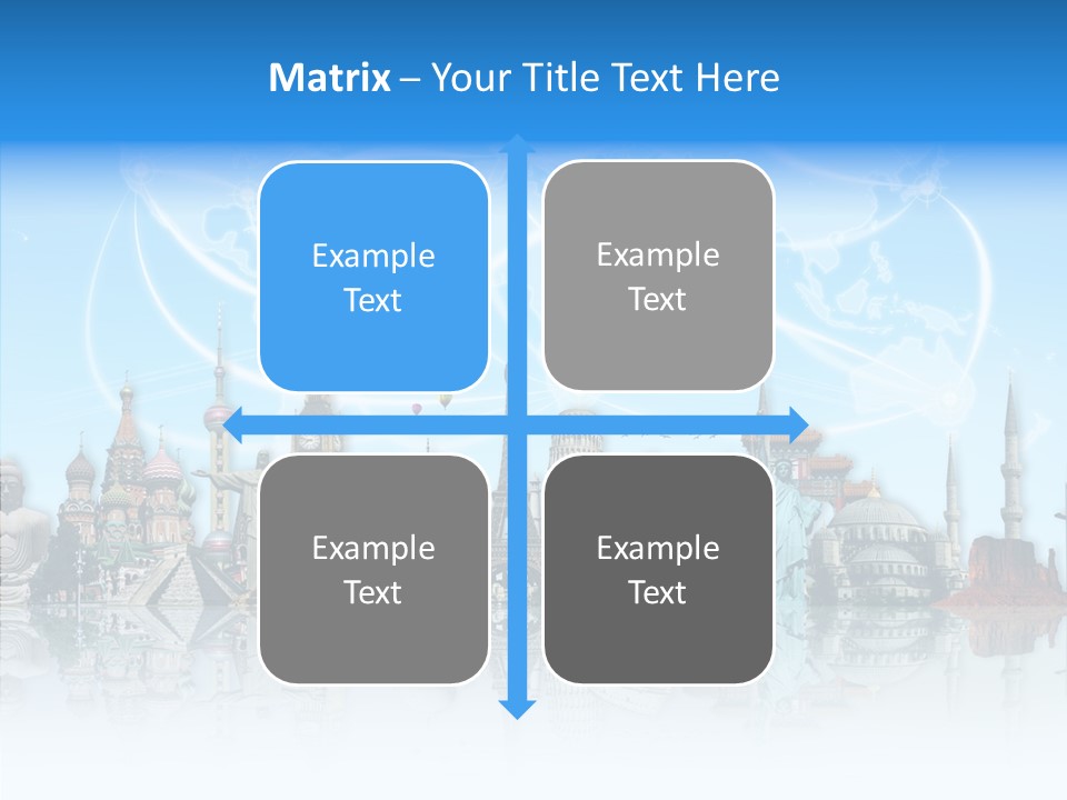 Planet Flight Journey PowerPoint Template