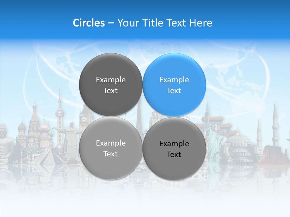 Planet Flight Journey PowerPoint Template