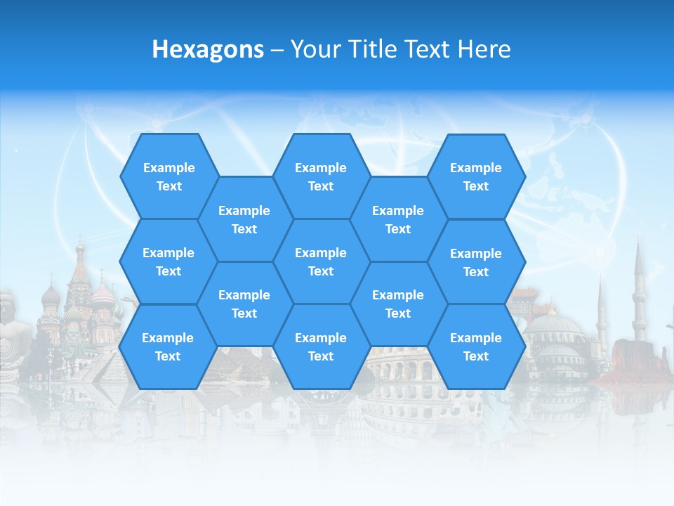 Planet Flight Journey PowerPoint Template